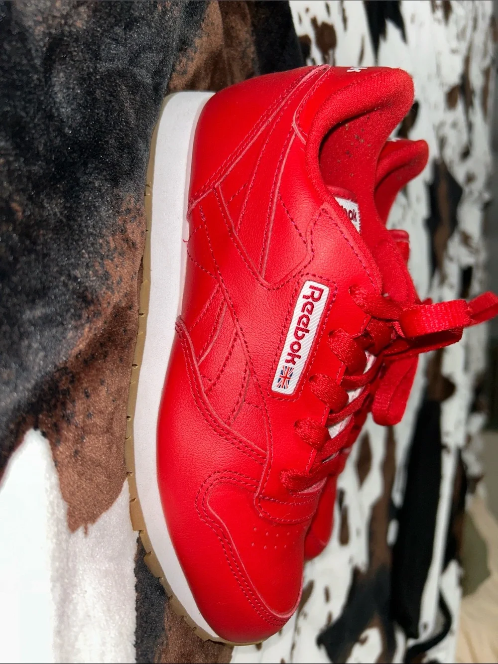 Reebok bold red